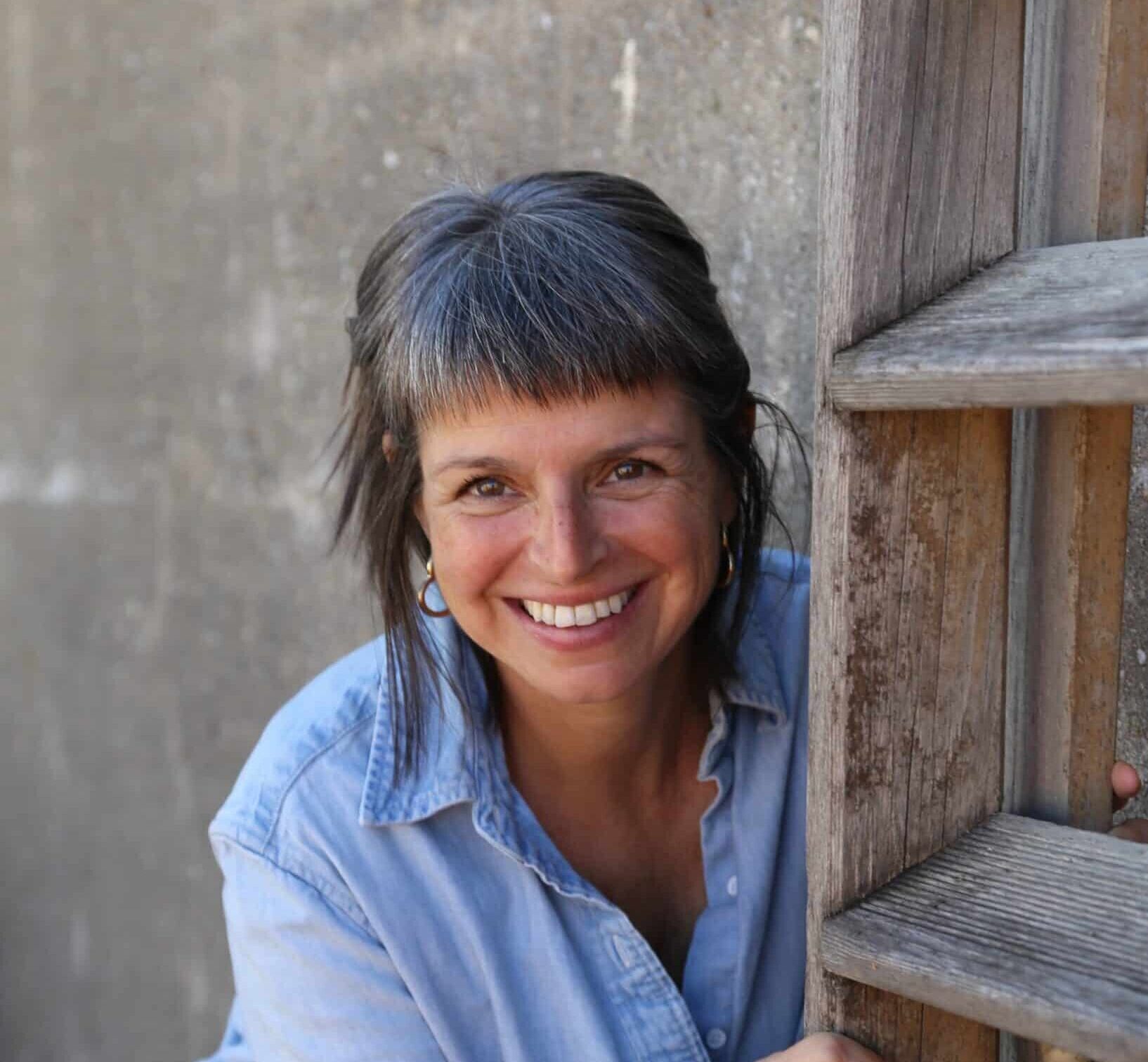 Mujer en terapia holística