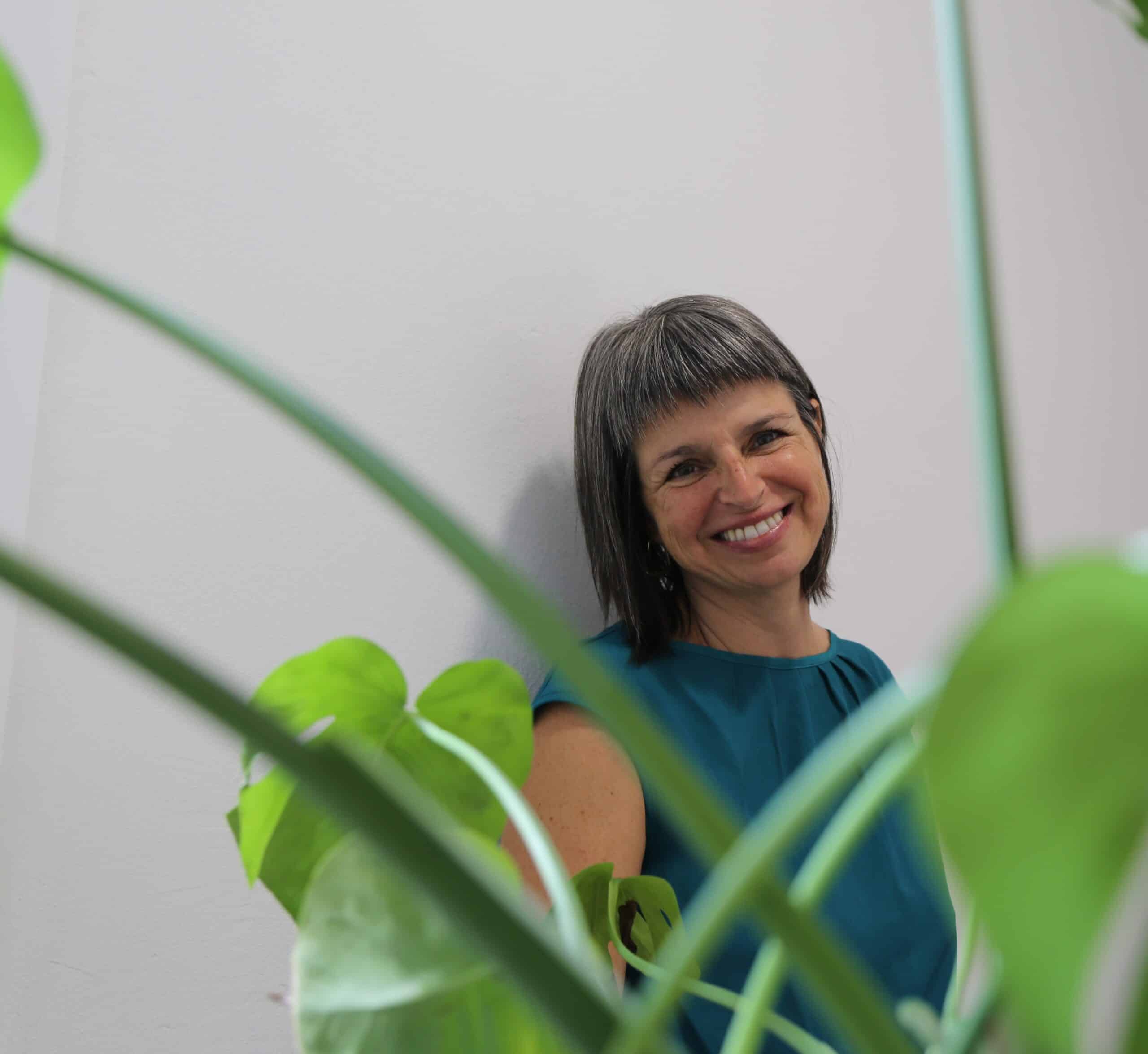 Mujer en terapia holística